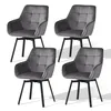 Lot de 2 chaises de salle à manger CLIPOP, chaises de salle Voir les images du produit 1