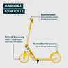 HUDORA BigWheel® 205 Advanced Daydream Edition, Sun : gelb Produktbild-Vorschau 4