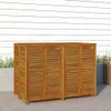 vidaXL Záhradný box 140x87x104 cm z masívneho dreva akácie Náhľad obrázku produktu 3