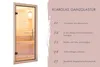 Karibu Sauna Heimsauna Innensauna KALLE 4 68mm Wandstärke Produktbild-Vorschau 7