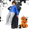 Opblaasbaar skelettenkostuum voor volwassenen, Halloween. Productafbeelding-voorbeeld 6