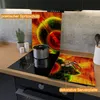 Wallario Herdabdeckplatte aus Glas, Größe 80 x 52 cm Produktbild-Vorschau 3