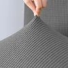 Jacquard-Barstuhlbezug in Dunkelgrau – Formstabil und Produktbild-Vorschau 4