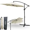 deluxe4home® Sonnenschirm Ø270 cm Creme I Ampelschirm mit Produktbild-Vorschau 1