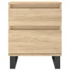 vidaXL Noční stolky 2 ks Sonoma dub 40x35x50 cm výrobek z Náhled obrázku produktu 4