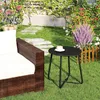 HollyHOME Tavolo da balcone Piccolo Tavolo da giardino Anteprima dell’immagine prodotto 4