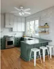 Ventilatore da soffitto con luce e catene Builder Plus Anteprima dell’immagine prodotto 4