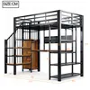 Letto a castello Flieks 90x200 cm con LED, letto a soppalco Anteprima dell’immagine prodotto 5