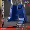 Close-up of the lower legs and feet of a Transformers Optimus Prime model kit. Podgląd zdjęcia produktu