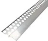 PROTEKTOR Noppenbahnprofil für Putz Edelstahl 2500 mm x 14 Produktbild-Vorschau 1