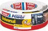 A roll of white tesa extra Power Universal tape, with product images and text on the packaging. Produktbild-Vorschau