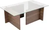 Skye Decor, Vetrino - Walnut, Couchtische, Nussbaum, Glas, Produktbild-Vorschau 6