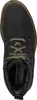 A top-down view of a black leather boot. Produktbild-Vorschau