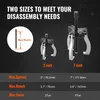 VEVOR 2 pz. Utensile estrattore Estrattore per cuscinetti Anteprima dell’immagine prodotto 7