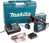 A collection of Makita power tools and accessories laid out on a white background. Produktbild-Vorschau