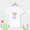 Mr. & Mrs. Panda Kleinkinder T-Shirt Otter Herz 9-11 Jahre Produktbild-Vorschau 5