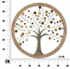 Mauro Ferretti, panneau mural "Arbre de vie", doré, aspect Voir les images du produit 8