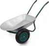 Bituxx Baukarre 100 Liter 150Kg Dunkelgrün MS-16018 Produktbild-Vorschau 2