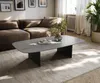 DELIFE Couchtisch Edge Boot 135x80 cm Keramik Beton Grau Produktbild-Vorschau 1