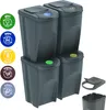 Cestino Prosperplast SORTIBOX 4 x 35 l grigio Anteprima dell’immagine prodotto 5