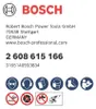 Bosch 2608615166: Disco de corte Bosch X-LOCK, 125x22 mm, Vista previa de la imagen del producto 40