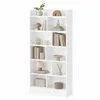 Bücherregal Bücherschrank 6 Fach Standregal, 24 x 80 x 170 Produktbild-Vorschau 1