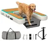PawHut Aufblasbare Hunde Wasserrampe Tragbare Hunderampe Produktbild-Vorschau 1