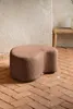 MIUFORM Miuf Pouf Bouclé - Pouf - 68x64cm - Caramel - Voir les images du produit 2