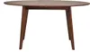 Miliboo - Design-Esstisch ausziehbar Nussbaum L150-200 Produktbild-Vorschau 1