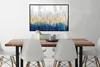 MuchoWow® Gerahmtes Poster Abstrakt - Gemälde - Öl 90x60 cm Produktbild-Vorschau 2