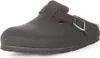 Birkenstock Boston Vegane Birkibuc Sandale Schwarz – 7,5 UK Produktbild-Vorschau 25