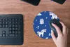 MuchoWow® Mauspad Mousepad Einhorn - Sterne - Muster 20x20 Produktbild-Vorschau 4