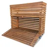 Multibox Hochbeet Holz 92x32x80cm mit Stauraum & Rollen Produktbild-Vorschau 1