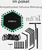 Zonovi Zonovi Fitness Trampolin - Kapazität 250 KG - Produktbild-Vorschau 12