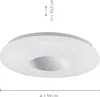 LeuchtenDirekt Ciel étoilé LED Lavinia Ø 60cm avec capteur Voir les images du produit 16