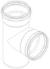 POLOPLAST Abzweig, POLO-KAL NG, 160/160mm, 87,5°, Produktbild-Vorschau 3