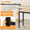COSTWAY Regulowany stół warsztatowy, stół warsztatowy z Podgląd zdjęcia produktu 4
