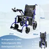 Elektrorollstuhl Elektrisch Faltbar Leicht bis 150KG 25 km Produktbild-Vorschau 2