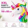 XXL Luftballon Einhorn 110 x 85 cm - Helium Ballon für Produktbild-Vorschau 5
