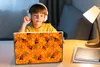 MuchoWow® Laptop Aufkleber Sticker Cover Sporen - Orange - Produktbild-Vorschau 3