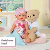 BABY born Teddy mit weißem Strampler und beweglichen Armen Produktbild-Vorschau 6
