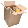 A cardboard box containing rolls of tape. Produktbild-Vorschau