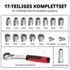 Durchgangssteckschlüsselsatz (17-teilig) Metrischer Produktbild-Vorschau 2