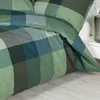 Janine Feinbiber Bettwäsche Davos 65131 grünblau 200x200 cm Produktbild-Vorschau 4