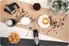 A coffee-making setup with a moka pot, coffee beans, a frother, a cup of coffee with latte art, and cookies. Náhľad obrázku produktu