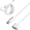 A white USB-C to MagSafe 2 charging cable is shown against a white background. Podgląd zdjęcia produktu
