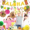Hawaii Party Deko Set 16-teilig - Tropische Sommer Beach Produktbild-Vorschau 2