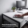 Scrivania industriale per computer Bianca ELONIS 123 cm 2 Anteprima dell’immagine prodotto 5