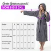 AR Line Kapuzen Bademantel 100% Baumwolle 450 g/m² – Uni Produktbild-Vorschau 7