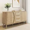 STILVORA Sideboard Rattankommode mit Schiebetüren, Produktbild-Vorschau 6